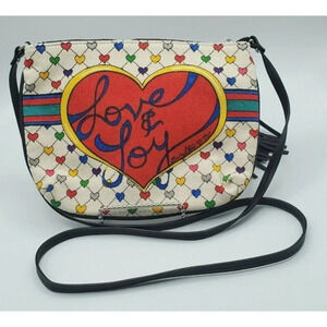 Brighton Holiday Love & Joy Cross Body Pouch Purse